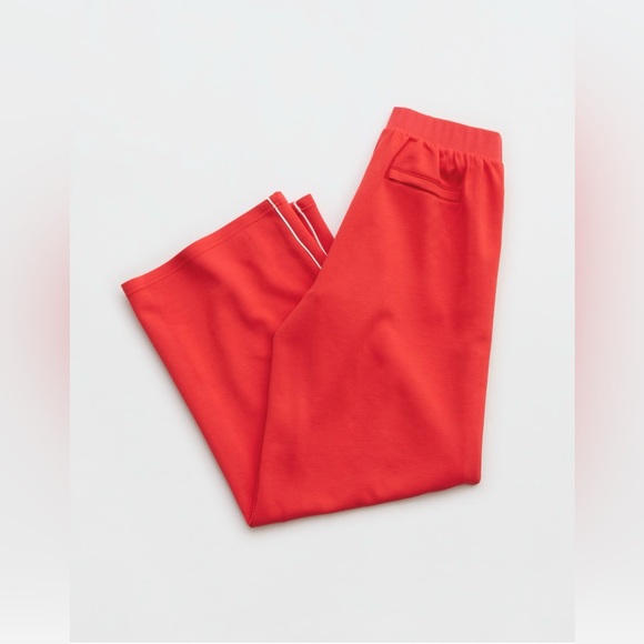 OFFLINE By Aerie Women’s ChillUp Track Trouser Color Bright Red Size L - Picture 4 of 7
